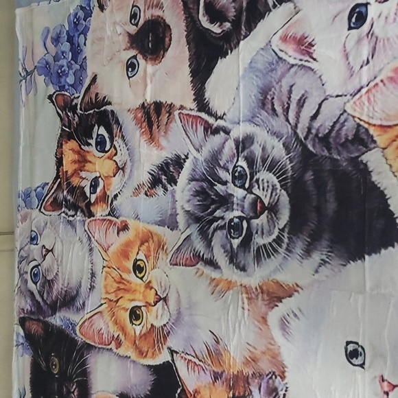 602- Cat Lover's Blanket Throw NWT - Picture 3 of 9